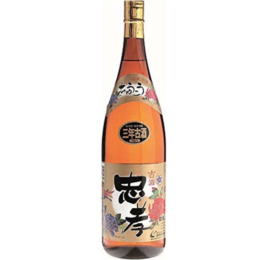 泡盛 古酒 忠孝43度 1.8L×6本瓶 古酒忠孝 泡盛古酒 3年古酒 爆買