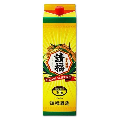 泡盛 請福30度 紙パック1.8L×6本 請福酒造 紙パック 爆買 : 株式会社