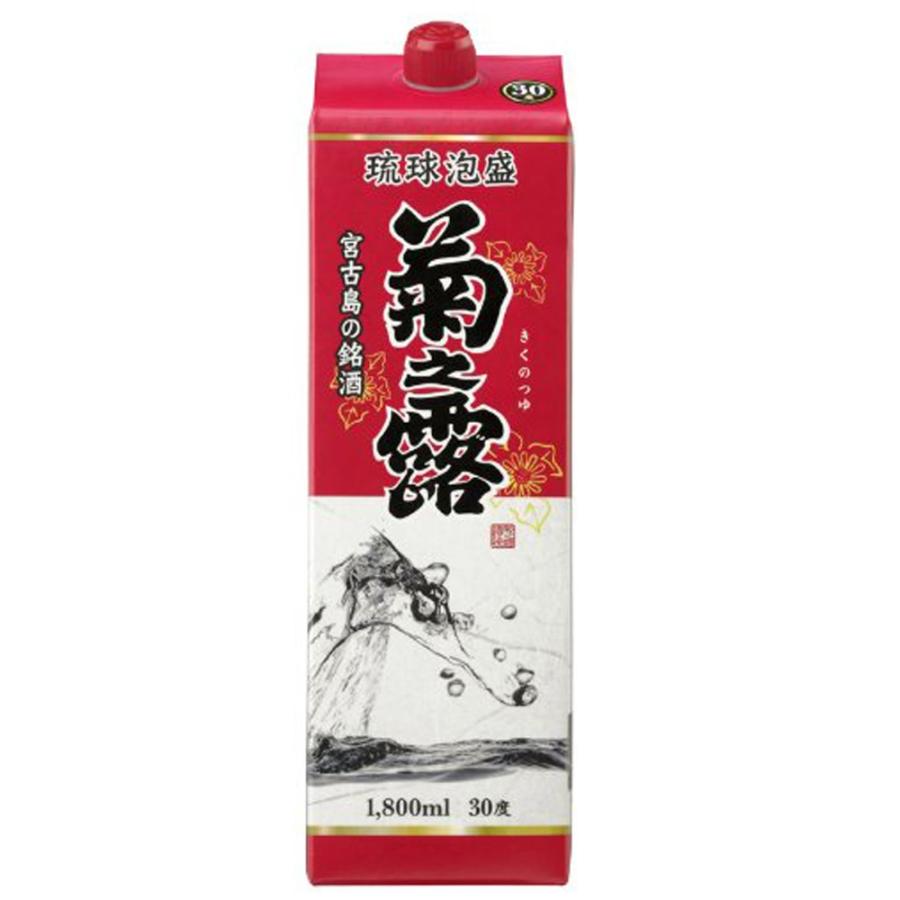 琉球泡盛 菊之露30度 紙パック1.8L×6本 爆買 : 株式会社湧川商会公式