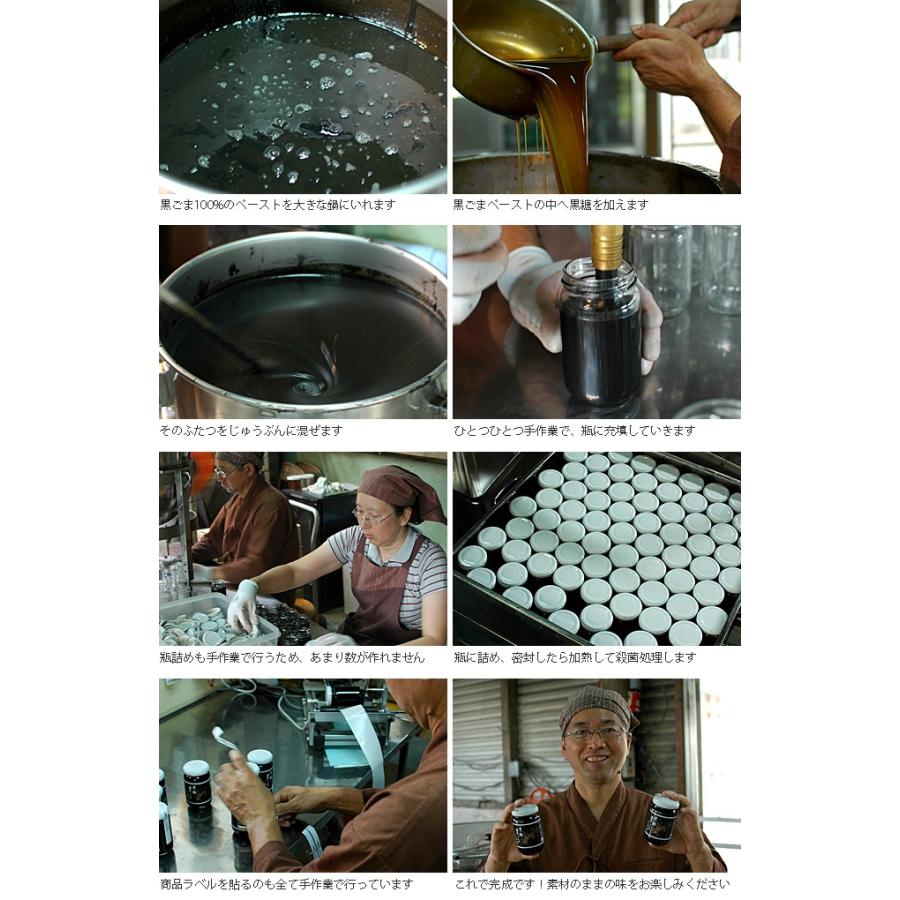 黒糖黒ごまジャム (パンのおとも黒ゴマペースト) 190g×6本 仲宗根黒糖