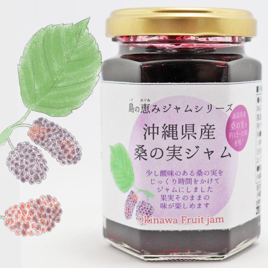 桑の実ジャム フルーツジャム 150g×3本 くわの実 沖縄県産桑の実 浦添