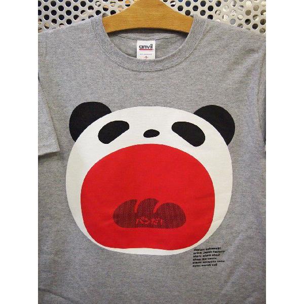 パンダTシャツ/ヘザーグレー |  | 01