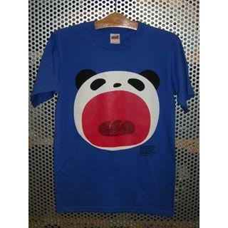 パンダTシャツ/ロイヤルブルー | 