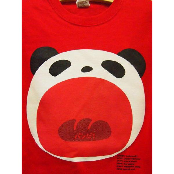 パンダTシャツ/レッド |  | 01