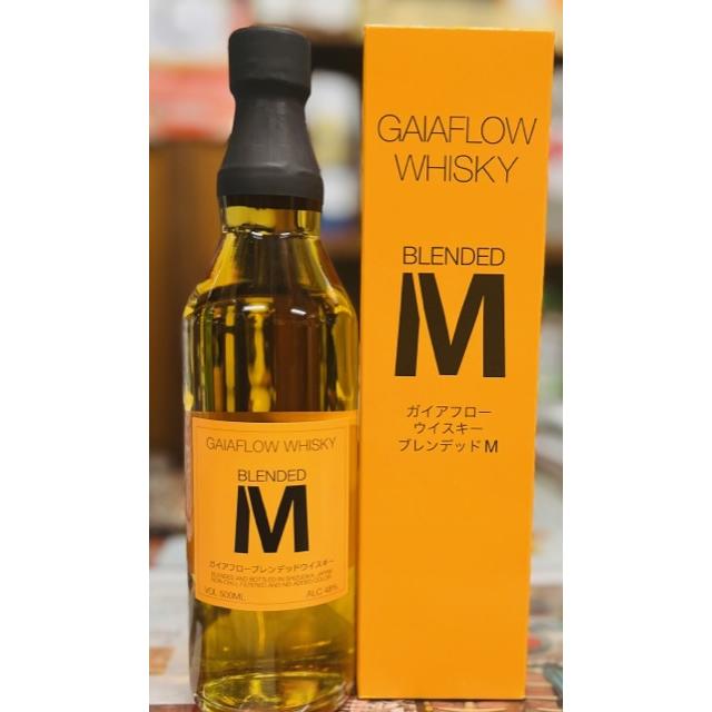 ガイアフローウイスキー ブレンデッドM 500ml 専用箱入り 定価 ガイアフローウイスキー ブレンデッドM 500ml 専用箱入り 定価