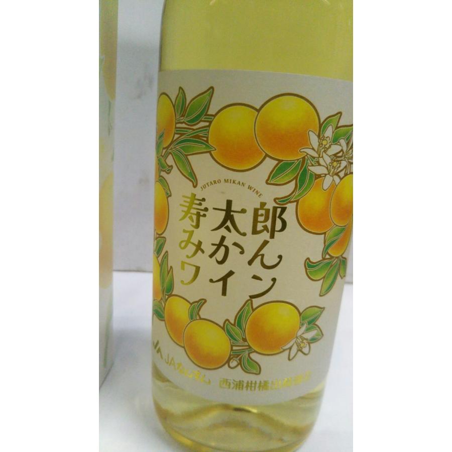 寿太郎みかんワイン 箱入り 500ml 静岡県ぬまづ 農協JAなんすん