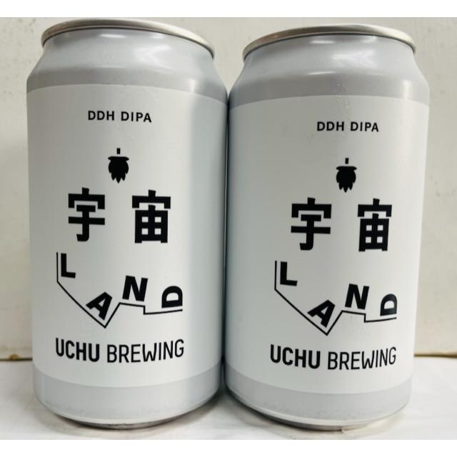 宇宙 LAND 350ml×2缶 うちゅうブルーイング 宇宙ビール : 丸茂