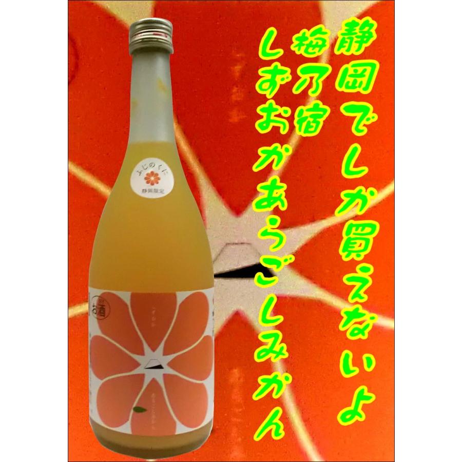 梅乃宿酒造 梅乃宿 しずおかあらごしみかん 720ml みかん人気
