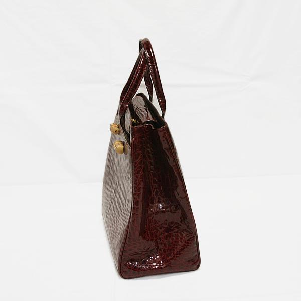 ジョリボース jollibors クロコバッグ ボルドー 赤 VERO COCCO ジョリボース jollibors クロコバッグ ボルドー 赤 VERO COCCO