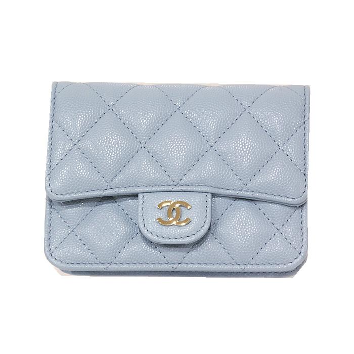 美品/ CHANEL シャネル マトラッセ AP2727 キャビアスキン 限定カラー