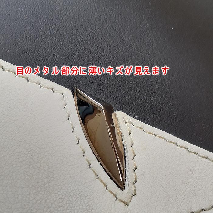 FENDI フェンディ スリム クラッチバッグ バグズ モンスターアイ FENDI フェンディ スリム クラッチバッグ バグズ モンスターアイ