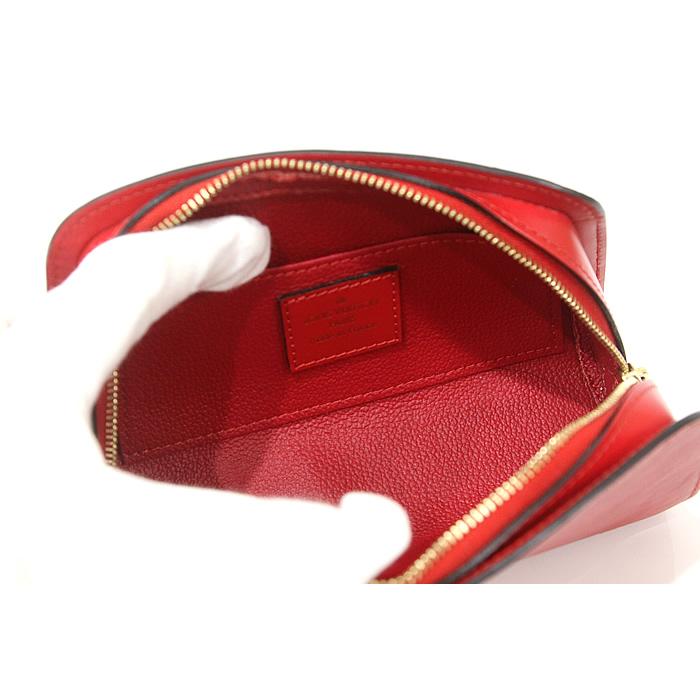 LOUISVUITTON　エピ　ドーフィーヌPM　ポーチ　M48447　レッド LOUISVUITTON エピ ドーフィーヌPM ポーチ M48447 レッド ヴィトン