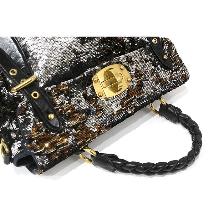 miu ミュウミュウ miumiu スパンコールバッグ レザー ショルダー miu ミュウミュウ miumiu スパンコールバッグ レザー ショルダー