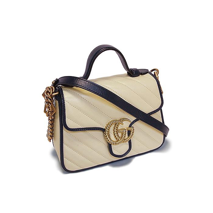 GG Marmont 【美品！】グッチ GGマーモント ハンドバッグ 583571 