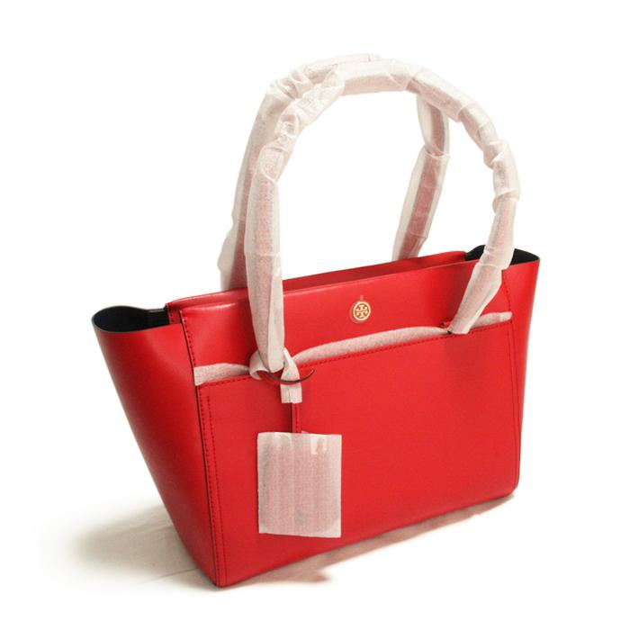 Tory burch トリーバーチ トートバッグ レッド 赤 未使用 新品