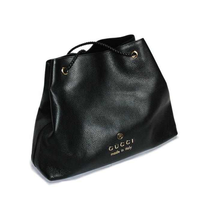 GUCCI グッチ トートバッグ 380118 レザー製 メタルロゴ レザー 