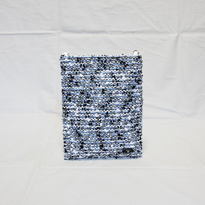 Rene ルネ ツイード チェーンショルダー フラットショルダーバッグ  