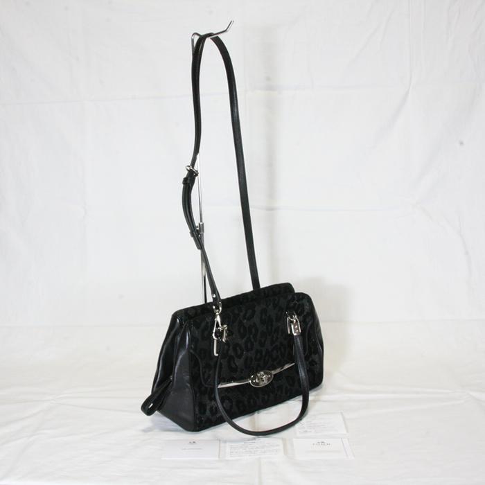 COACH コーチ COACH 2Wayバッグ 26287 レオパード レディース ロゴ入り  