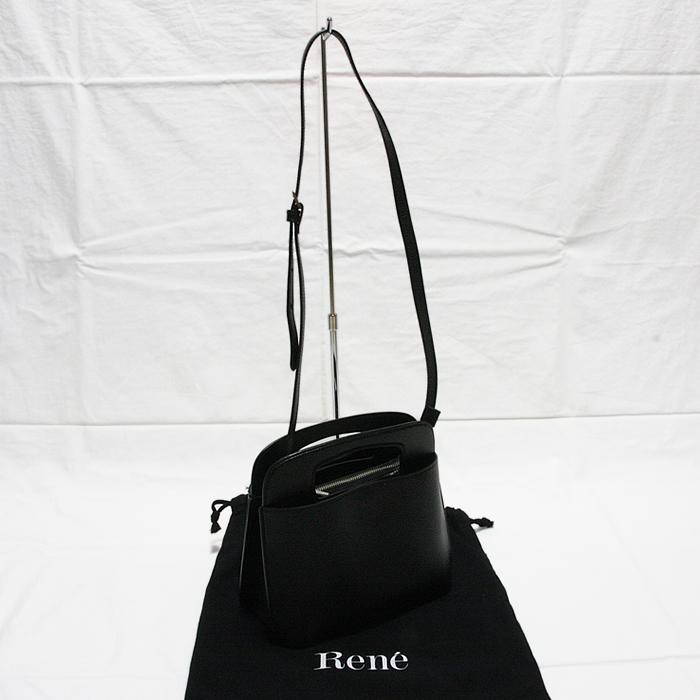 Rene 美品 ルネ ハンド&ショルダーバッグ 2Wayバッグ 3230040 Hand and  