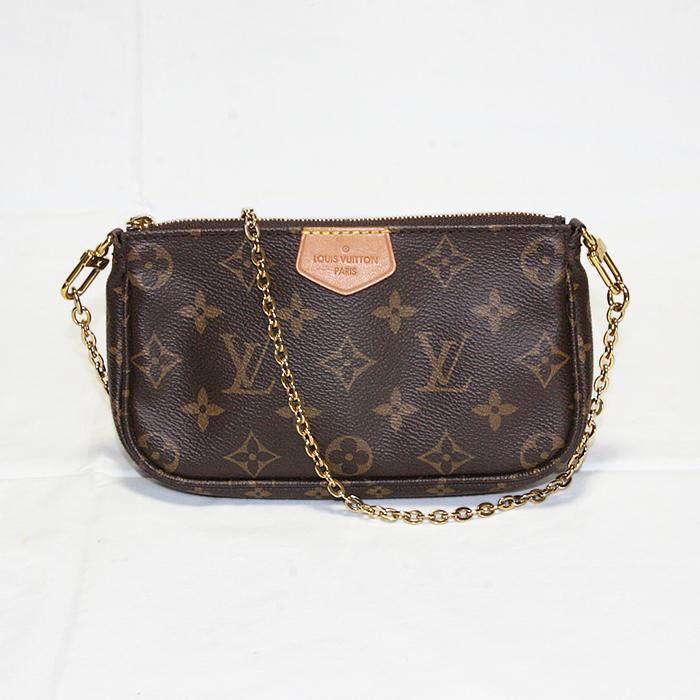 ルイ・ヴィトン LOUIS VUITTON ミュルティ・ポシェット・アクセソワール ポーチ カーキ M44813 ミニ ポシェット コインパース　3点セット　中古｜marushin-shichi｜08