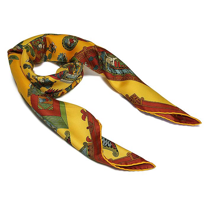 HERMES エルメス スカーフ カレ（四角）90 大判 ASTRES et SOLEILS