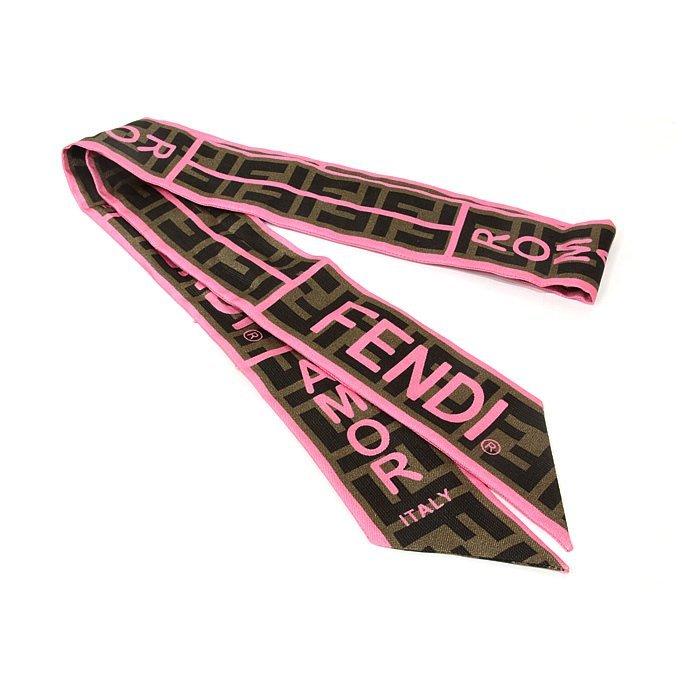 FENDI フェンディ ラッピー ツイリー スカーフ 2本セット FENDI フェンディ ラッピー ツイリー スカーフ 2本セット