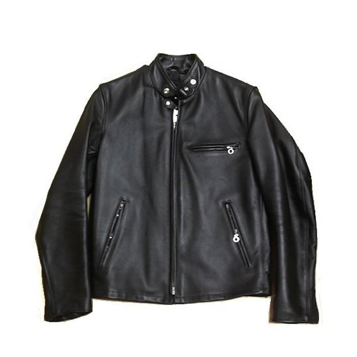 【美品】 Schott ショット 641 シングル ライダースジャケット RIDERS USA　メンズ レザー ブラック  ボアインナー付き（取り外し可能）革ジャン サイズ38　中古 : bf-2044 : 丸信質店 ヤフーショップ - 通販 - Yahoo!ショッピング