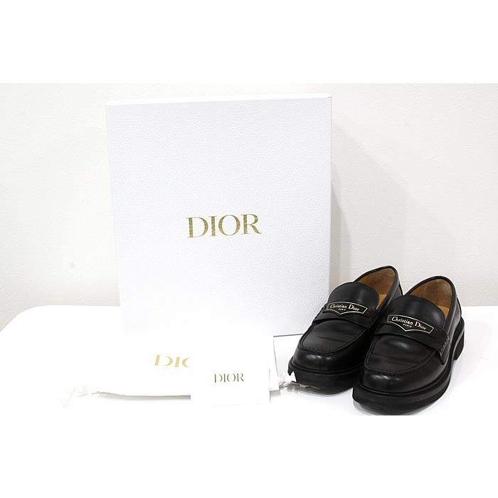 美品】ディオール ボーイ DIOR BOY ローファー ブラッシュド カーフ