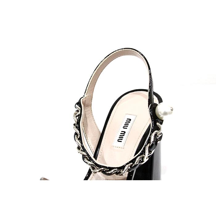 miu <約24.5cm>ミュウミュウ miumiu パテントレザー miu <約24.5cm>ミュウミュウ miumiu パテントレザー