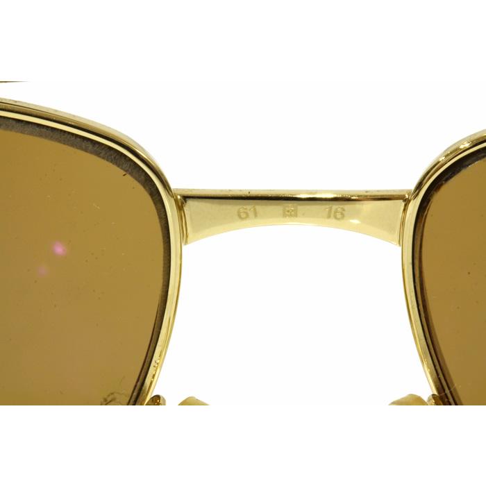 Cartier カルティエ サングラス サントス135 PARIS ゴールド Cartier カルティエ サングラス サントス135 PARIS ゴールド