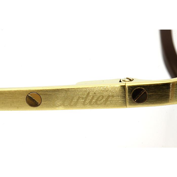Cartier カルティエ サングラス サントス135 PARIS ゴールド Cartier カルティエ サングラス サントス135 PARIS ゴールド