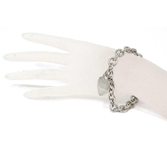 TIFFANY&Co. ティファニー シルバー925 ハートタグ ブレスレット TIFFANY&Co. ティファニー シルバー925 ハートタグ ブレスレット