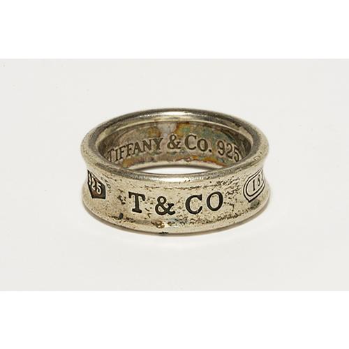 TIFFANY&Co. 【11号】ティファニー 1837ナローリング シルバー TIFFANY&Co. 【11号】ティファニー 1837ナローリング シルバー