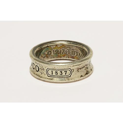 TIFFANY&Co. 【11号】ティファニー 1837ナローリング シルバー TIFFANY&Co. 【11号】ティファニー 1837ナローリング シルバー