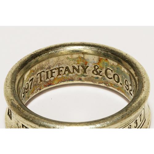TIFFANY&Co. 【11号】ティファニー 1837ナローリング シルバー TIFFANY&Co. 【11号】ティファニー 1837ナローリング シルバー