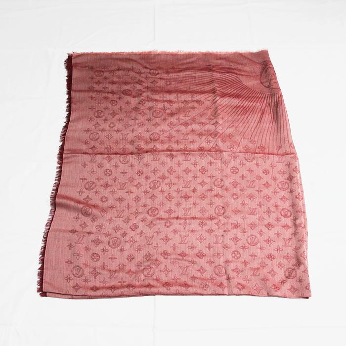 LOUIS VUITTON 【美品】 ルイ・ヴィトン 大判ショール ストール LOUIS VUITTON 【美品】 ルイ・ヴィトン 大判ショール ストール