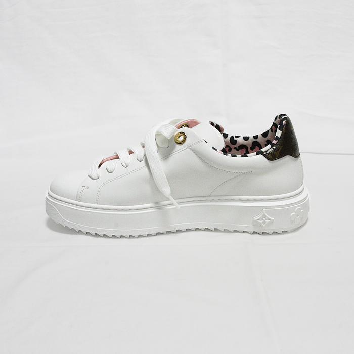 【美品】ルイヴィトン スニーカー 38 25cmタイムアウトライン レオパード 美品】ルイヴィトン スニーカー 38 25cmタイムアウトライン レオパード