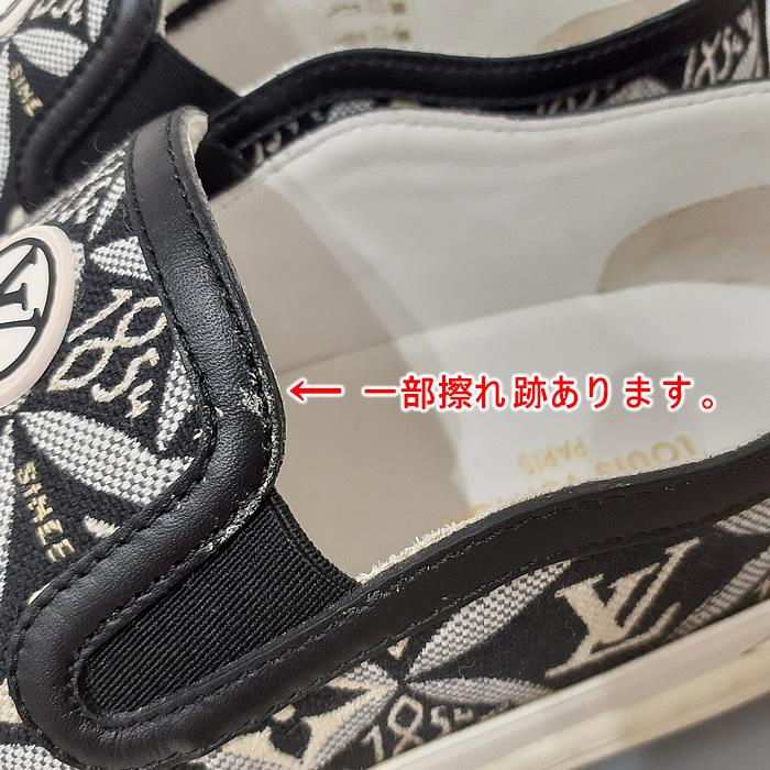 LOUIS VUITTON ＜38 1/2=約25cm＞ルイ・ヴィトン スリッポン シューズ 