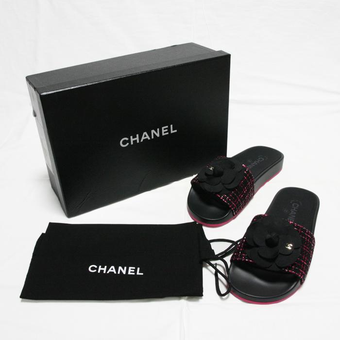 CHANEL 【未使用/美品】＜36/約23.0cm＞シャネル ココマーク