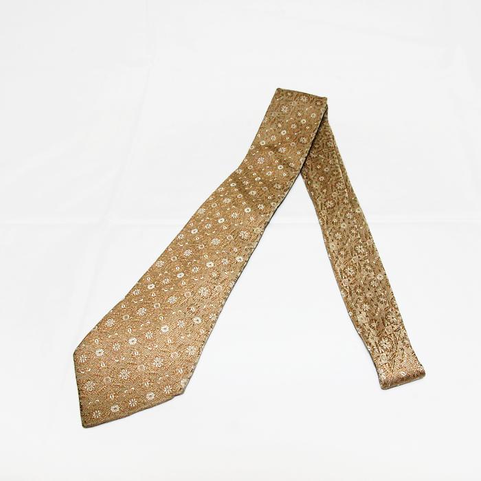 ジミーチュウハイヒールDOLCE&GABBANA ネクタイ ナロータイ 花柄