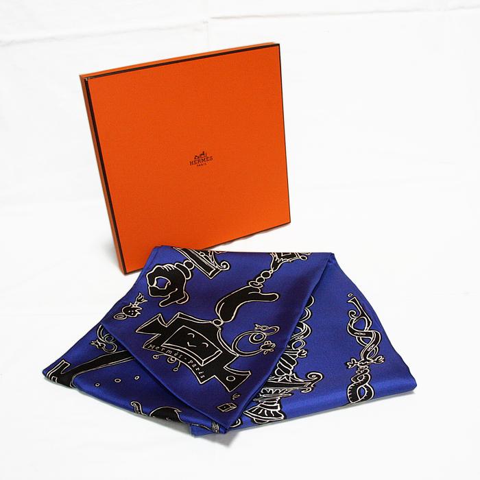 エルメス　スカーフ　マキシツイリー エルメス☆マキシツイリースリム 《馬着・バンダナ》滝沢眞規子