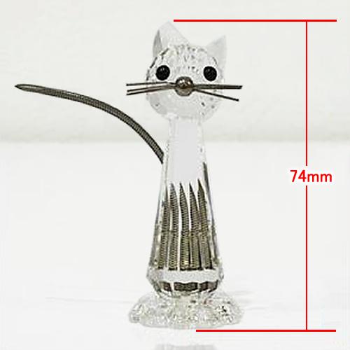 SWAROVSKI スワロフスキー クリスタル キャット(L) 高さ74mm SWAROVSKI スワロフスキー クリスタル キャット(L) 高さ74mm