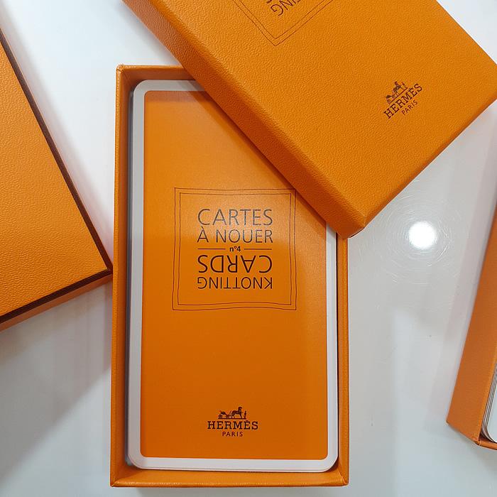 HERMES エルメス ノッティングカード 21枚×3セット スカーフ HERMES エルメス ノッティングカード 21枚×3セット スカーフ