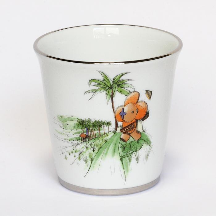 未使用/美品】ルイ・ヴィトン ヴィヴィエンヌ 陶器カップ 4個セット 