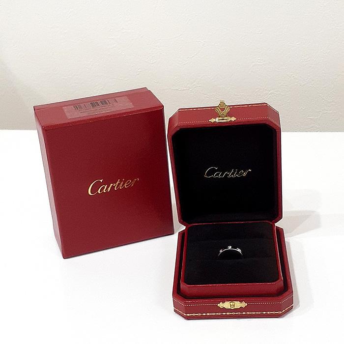 Cartier ＜#48/8号＞カルティエ ミニラブリング フルダイヤ 8P 