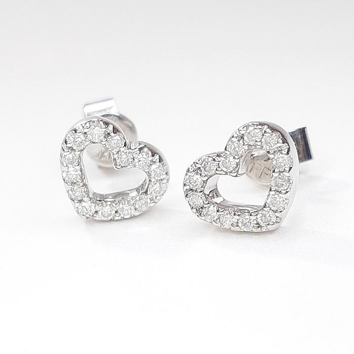 フォリフォリ　ダイヤモンドピアス　K18ホワイトゴールド 楽天市場】フォリフォリ Folli Follie ダイヤ ピアス ピアス