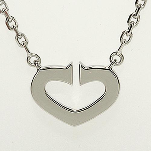 Cartier 【美品!】カルティエ Cハート ダイヤ ネックレス Cartier 【美品!】カルティエ Cハート ダイヤ ネックレス