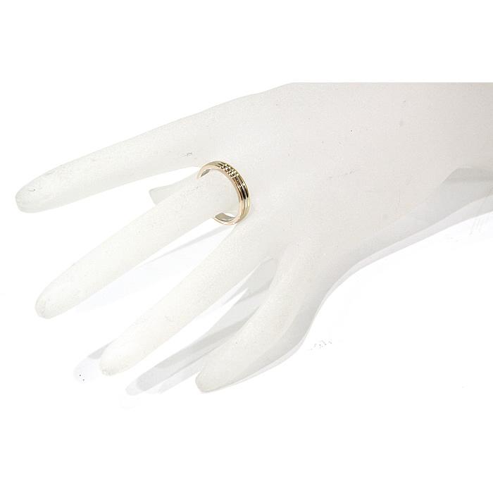 55【美品】カルティエ CARTIER スリーカラーゴールド ウェディング