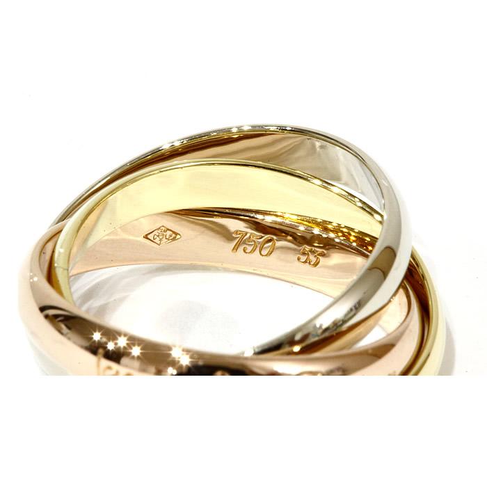 TRINITY（Cartier） 約9号【美品】カルティエ CARTIER トリニティ 