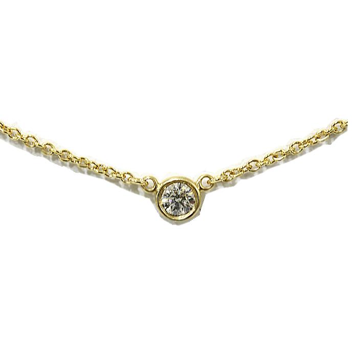 TIFFANY&Co. 【美品】 ティファニー TIFFANY イエローゴールド Au750 